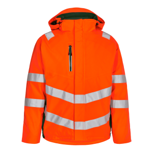 Kurtka ostrzegawcza zimowa ENGEL Safety Winter - pomarańczowy/zielony