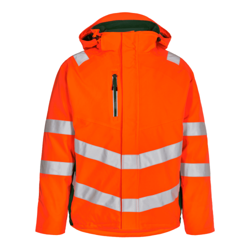 Kurtka ostrzegawcza zimowa ENGEL Safety Winter - pomarańczowy/zielony