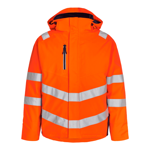 Kurtka ostrzegawcza zimowa ENGEL Safety Winter - pomarańczowy/niebieski