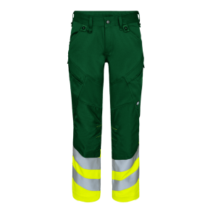 Spodnie do pasa ENGEL Safety - zielony/hivis żółty