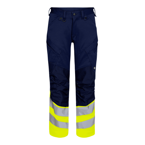 Spodnie do pasa ENGEL Safety - granatowy/hivis żółty