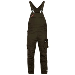 Spodnie ogrodniczki ENGEL Galaxy - khaki/czarny