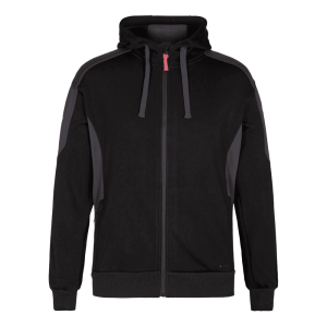 Bluza z kapturem ENGEL Galaxy Sweat - czarny/antracyt