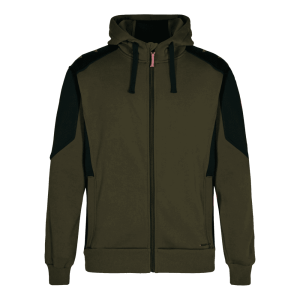 Bluza z kapturem ENGEL Galaxy Sweat - khaki/czarny