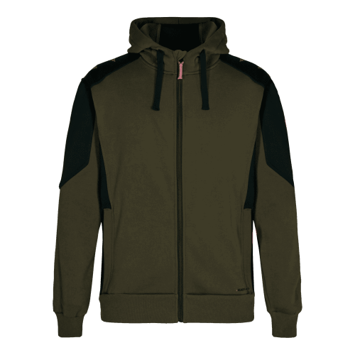 Bluza z kapturem ENGEL Galaxy Sweat - khaki/czarny