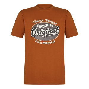 Koszulka ENGEL Extend T-shirt - brązowy