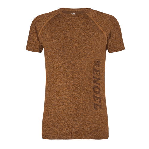 Koszulka ENGEL X-treme T-shirt - melanż pomarańczowy