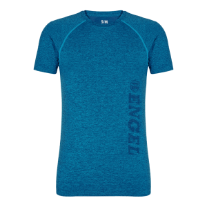 Koszulka ENGEL X-treme T-shirt - melanż niebieski