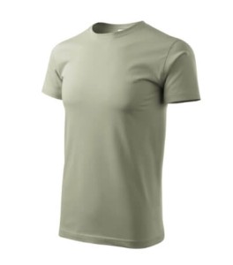 Koszulka Basic męska - jasny khaki