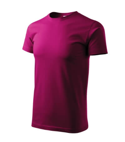 Koszulka Basic męska - fuchsia red