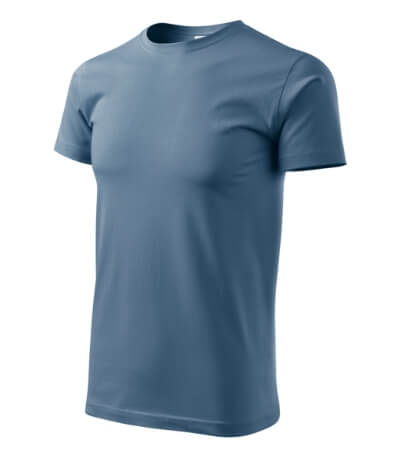 Koszulka BASIC męska - denim