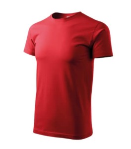 Koszulka Heavy New unisex - czerwony