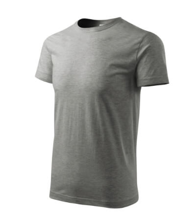 Koszulka Heavy New unisex - ciemnoszary melanż