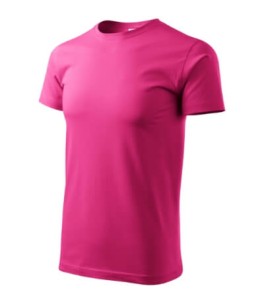 Koszulka Heavy New unisex - czerwień purpurowa
