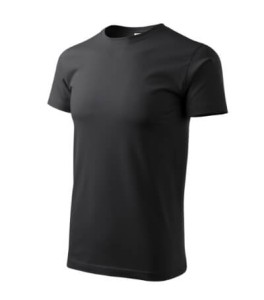 Koszulka Heavy New unisex - ebony gray