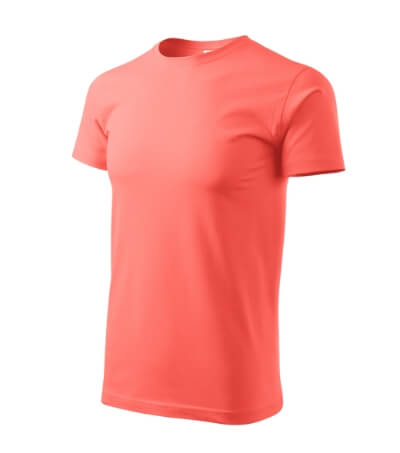Koszulka Heavy New unisex - coral