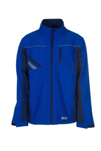 Kurtka softshell męska HIGHLINE 2380 - chabrowy/granatowy/cynkowy