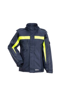 Kurtka outdoorowa Cosmic 3602 - granatowo/żółty