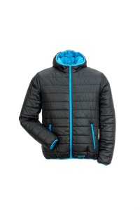 Kurtka outdoor LIZARD - czarny/niebieski