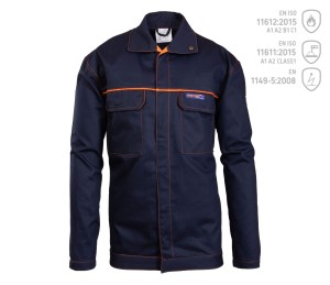 Bluza PROFFLAM ANTISTATIC KAT.II - granatowy
