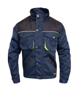 Bluza BRIXTON PRACTICAL - granatowy-żółty