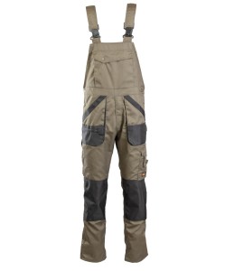 Spodnie ogrodniczki BRIXTON PRACTICAL - khaki