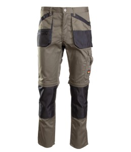 Spodnie do pasa BRIXTON PRACTICAL odpinane nogawki - khaki