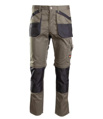 Spodnie do pasa BRIXTON PRACTICAL odpinane nogawki - khaki