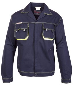 Bluza BRIXTON SPARK - granatowy-żółty