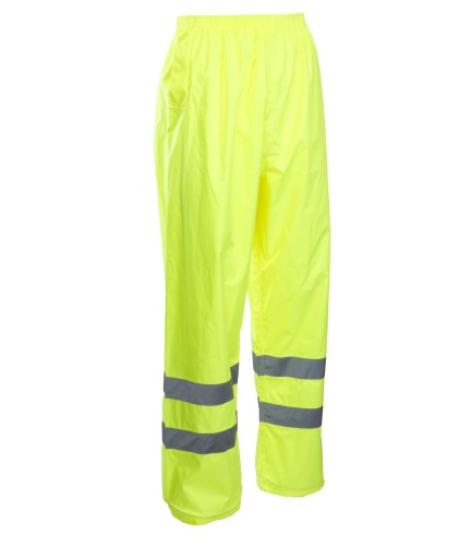 Spodnie GROSVENOR FLASH POLIESTER/PU - żółty