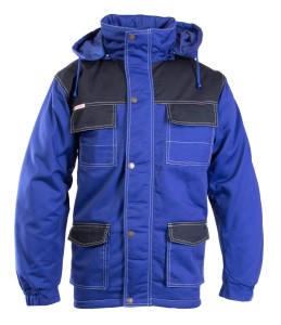 Kurtka parka BRIXTON SNOW - niebieski-czarny