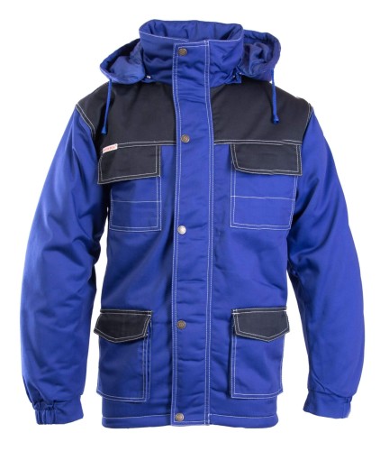 Kurtka parka BRIXTON SNOW - niebieski-czarny