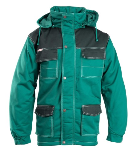 Kurtka parka BRIXTON SNOW - zielono - czarny