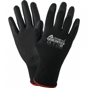 Rękawice ochronne PU-BLACK poliuretan
