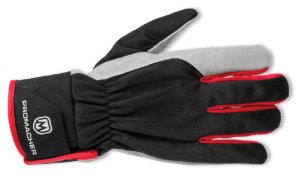 Bennon Rękawice CARPOS VELCRO grey/red