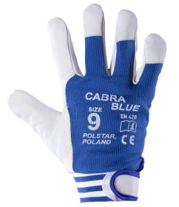 Rękawice CABRA BLUE - niebieski
