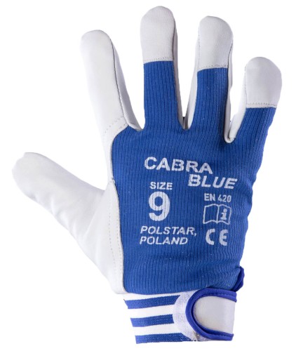 Rękawice CABRA BLUE - niebieski