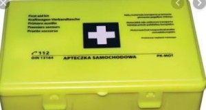 Apteczka samochodowa żółta ASA_Y