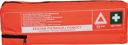 Apteczka samochodowa z trójkątem AS(TYP COMBI)