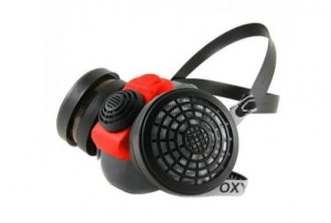 Półmaska CLIMAX-756-R-A2 gumowa z kompletem filtrów typu A2