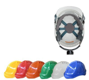 Kask hełm THOR z paskiem czteropunktowym biały