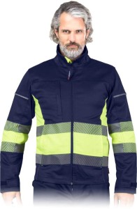 Bluza BAX-J GY granatowo-żółty