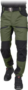 Spodnie do pasa HOBBER KHB khaki-czarny