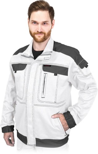Bluza CORTON-J WS biało-szary