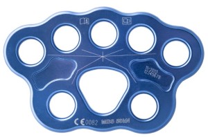 CD402 - Płytka stanowiskowa, aluminium, kolor niebieski; PR-01 | T