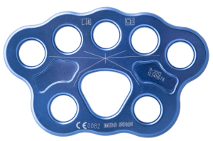CD402 - Płytka stanowiskowa, aluminium, kolor niebieski; PR-01 | T