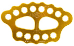 CD403 - Płytka stanowiskowa, aluminium, kolor żółty; PR-02 | T