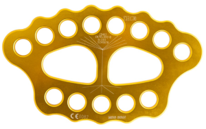 CD403 - Płytka stanowiskowa, aluminium, kolor żółty; PR-02 | T