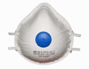 Półmaska polska z zaworkiem X 210 V FFP2 R D