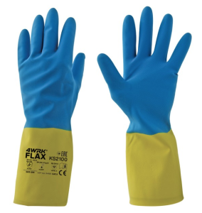 Rękawice robocze 4wrk flax ks2100 bl-y Bi-Flex